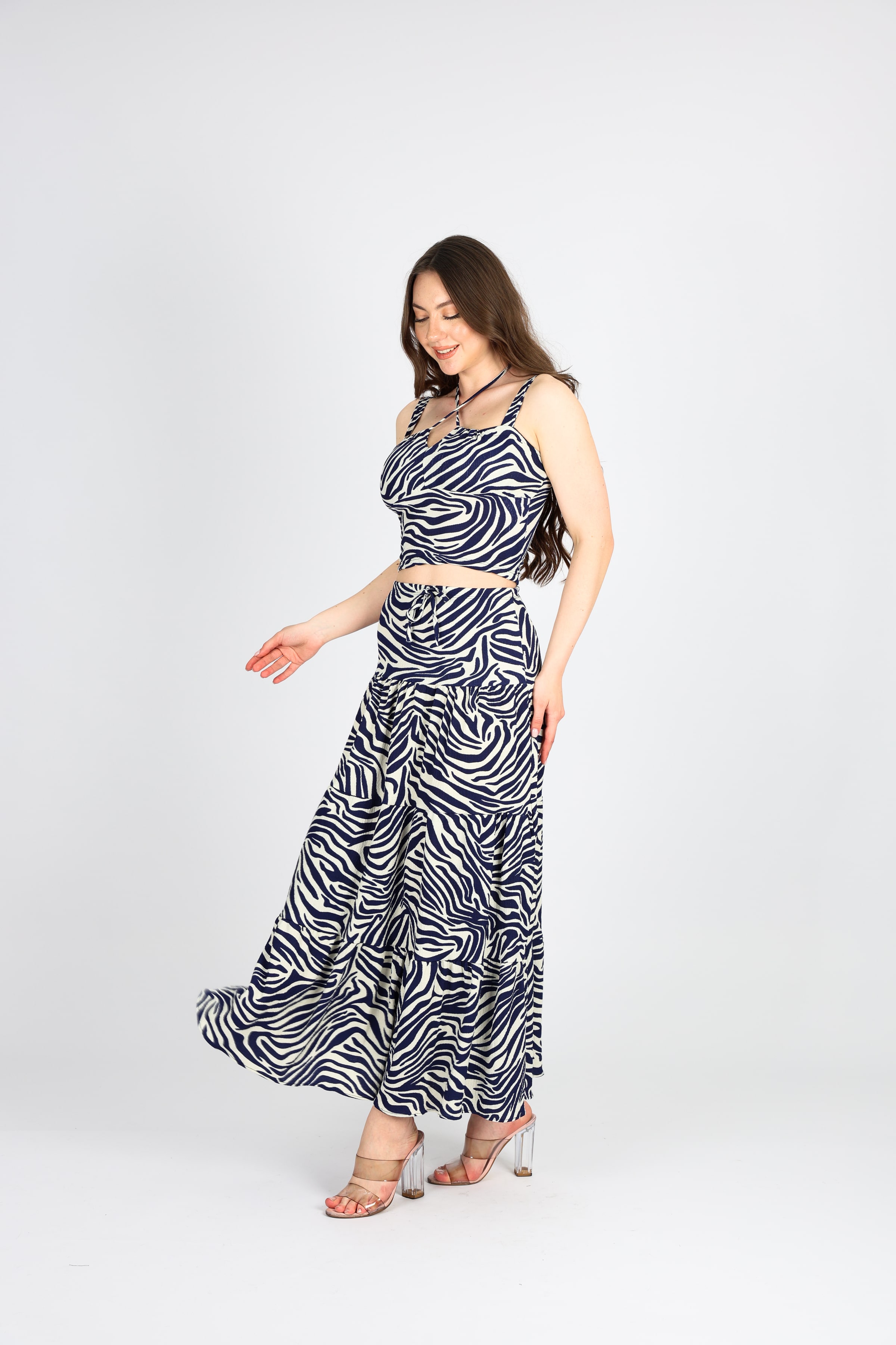 ZEBRA DESEN ETEKLİ TAKIM
